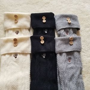 3 pairs of boot socks
